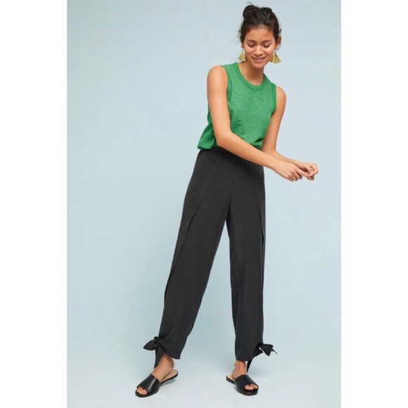 Anthropologie Pants - NWT Anthropologie Ankle-Tied Pants